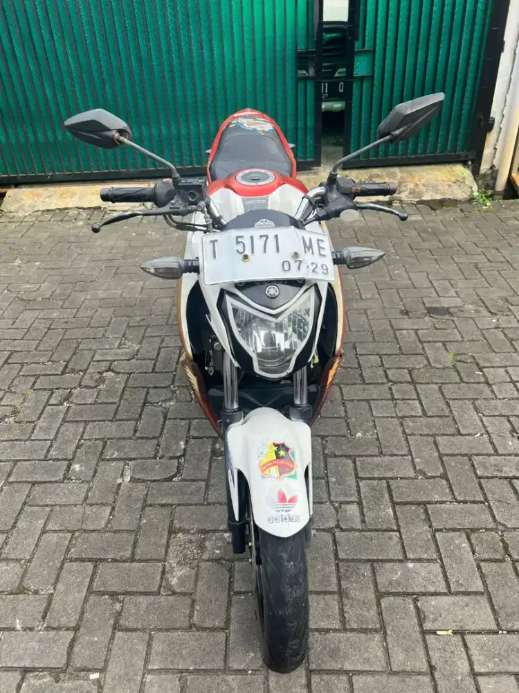 Yamaha vixion tahun 2014 plat t