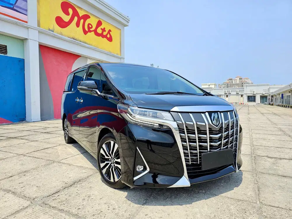 [KM 10 RIBUAN]TOYOTA ALPHARD 2.5 G TSS ATPM HITAM 2023 NON HYBRID HEV