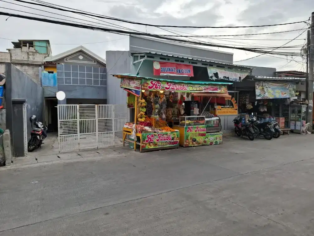 Rumah Plus Kios dan 10 Kamar Kost di Warakas Jakarta Utara