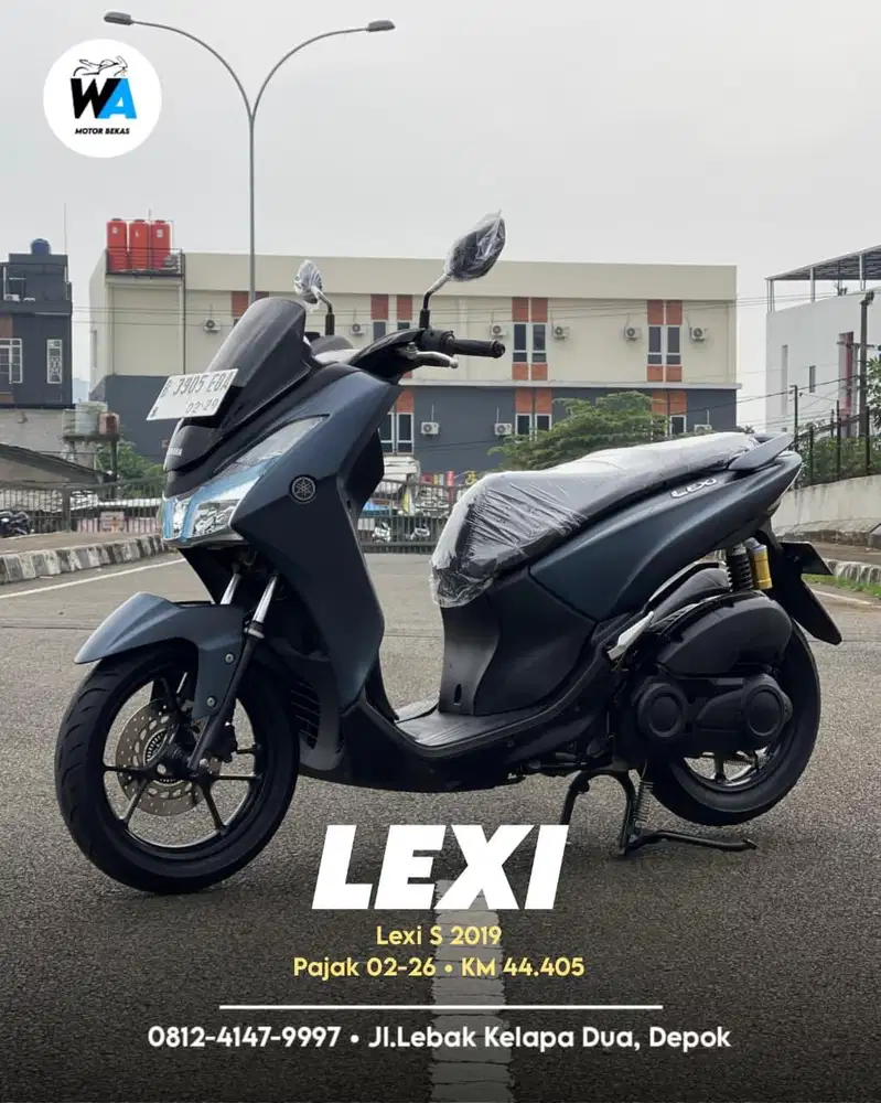 Cash/Kredit Yamaha Lexi S 2019
