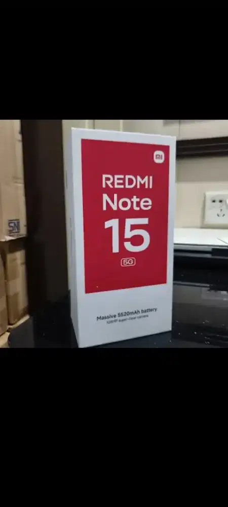 Xiaomi redmi note 15 5G 6/128 layar lengkung