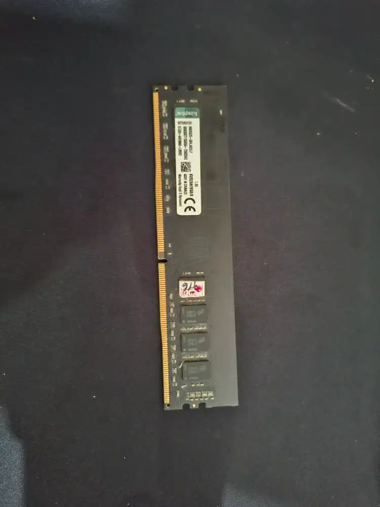 RAM Kingston DDR4 1X8GB 2666MHz DIMM