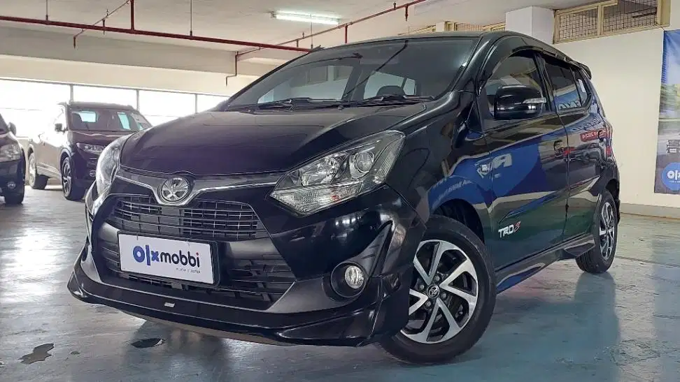 Garansi Mesin 1th Toyota Agya 1.2 G TRD Sportivo Bensin-AT Hitam 2018