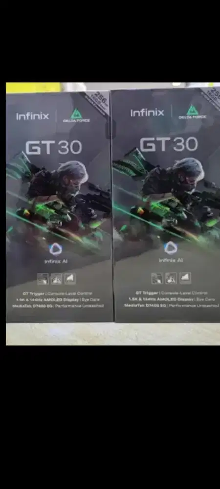 Infinix GT 30 5G 8/256 pro garansi resmi