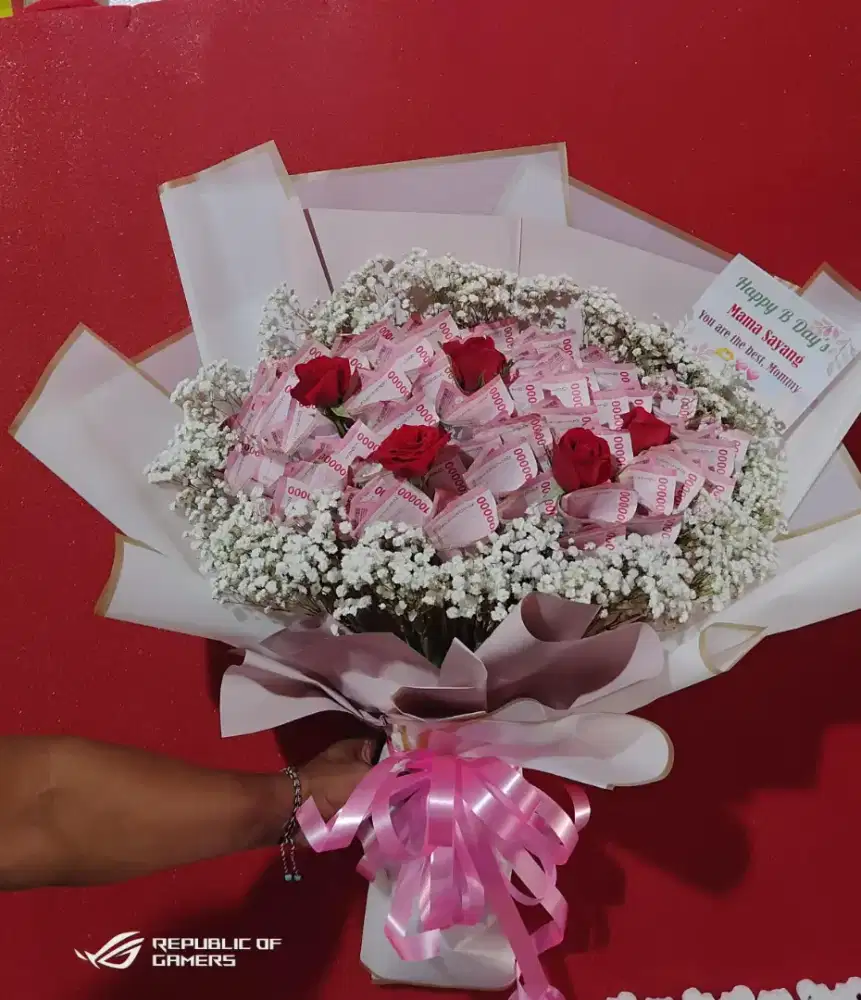 Hand boeqet semua ucapan