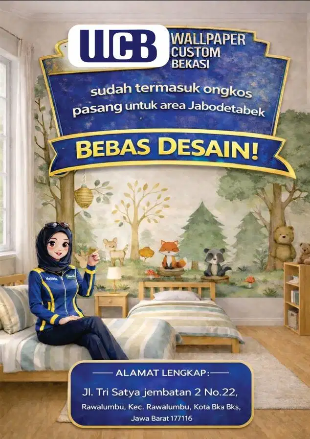 Wallpaper Custom Bekasi