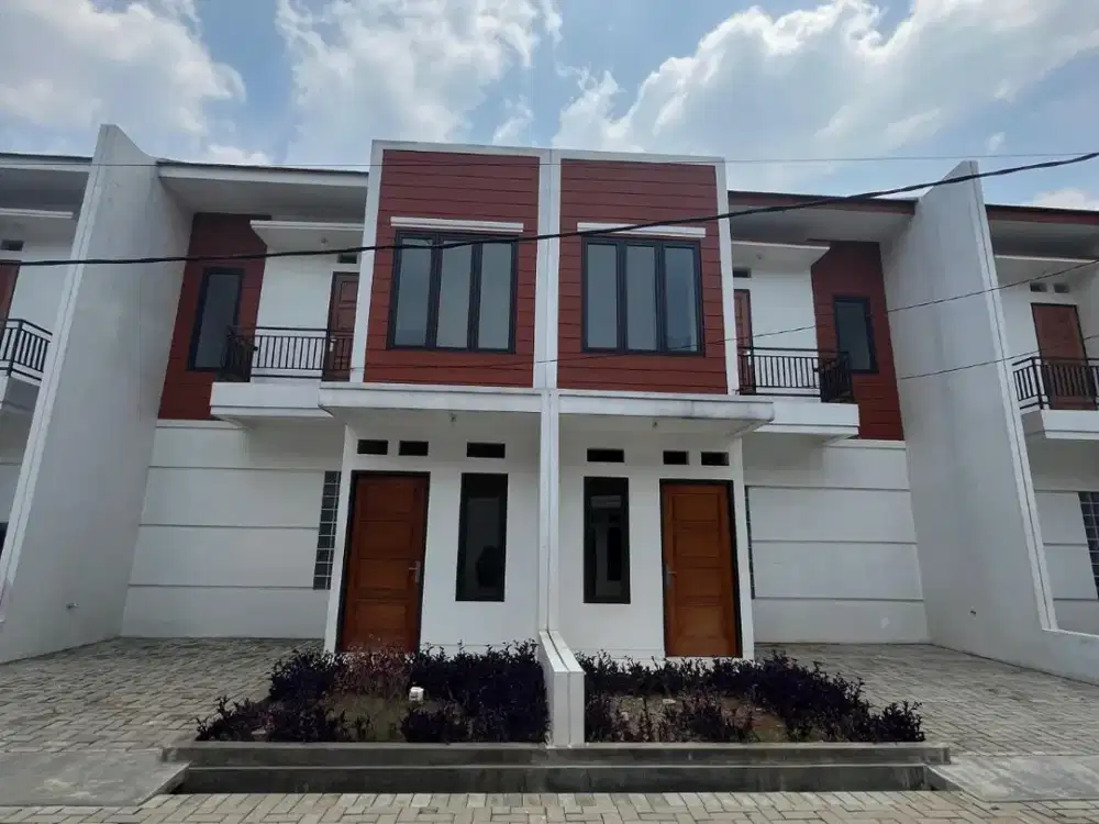 Rumah Baru 2 Lantai Cluster Bebas Banjir, Dekat LRT Jatimulya, Stasiun & Tol Bekasi Timur – DP 0 & Free Biaya Biaya