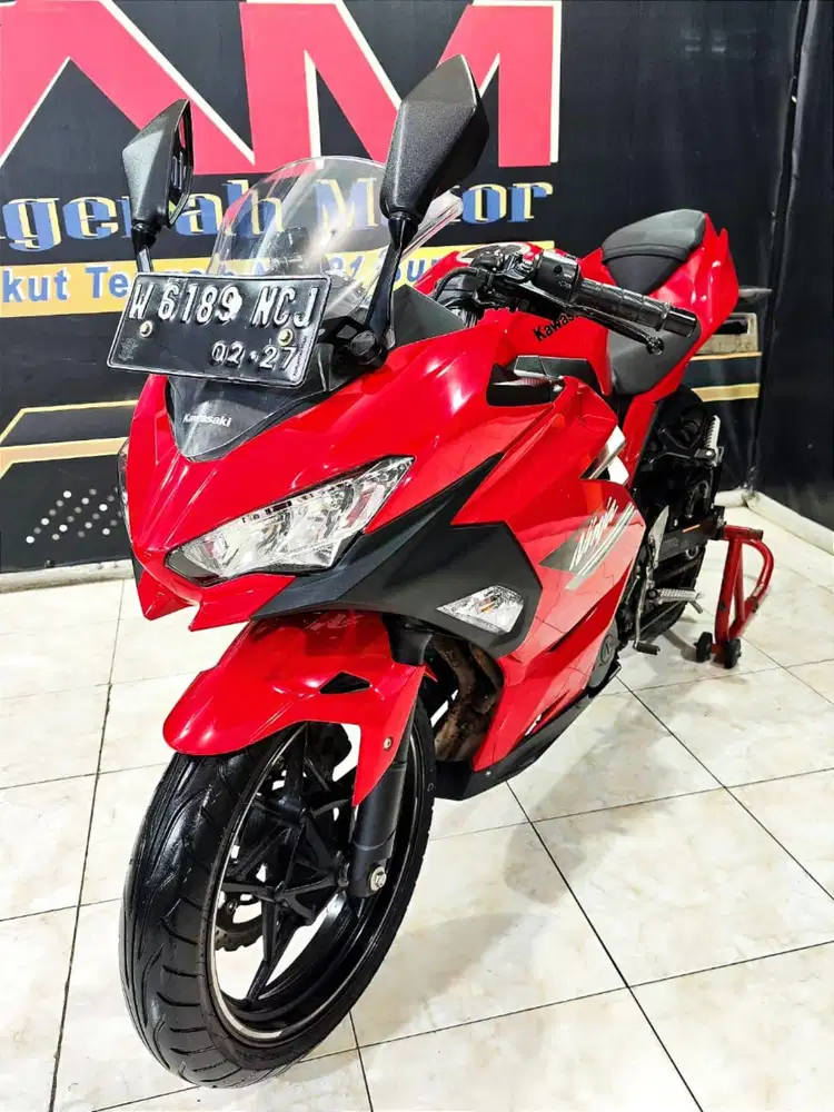 Kawasaki Nek Ninja 250 FI REG 2022 odo 3rb surat lengkap