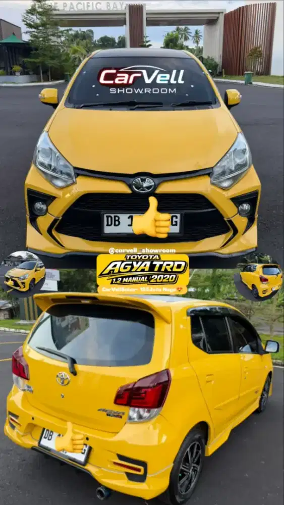 TOYOTA AGYA TRD 1.2 MANUAL 2020 + BONUS Special by CarVell