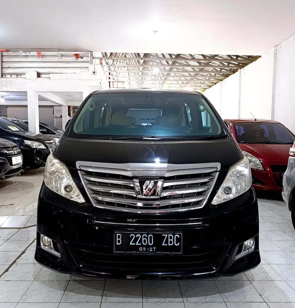 DP 30 jt Toyota New  Alphard 2.4 G ATPM Pilot Seat 2012 Bensin