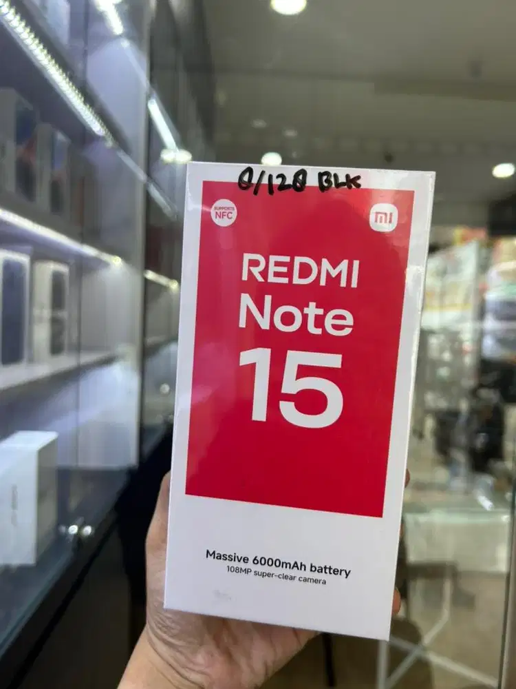 MSI REDMI NOTE 15 RAM 8/128GB BARU GARANSI RESMI NASIONAL 15 BULAN