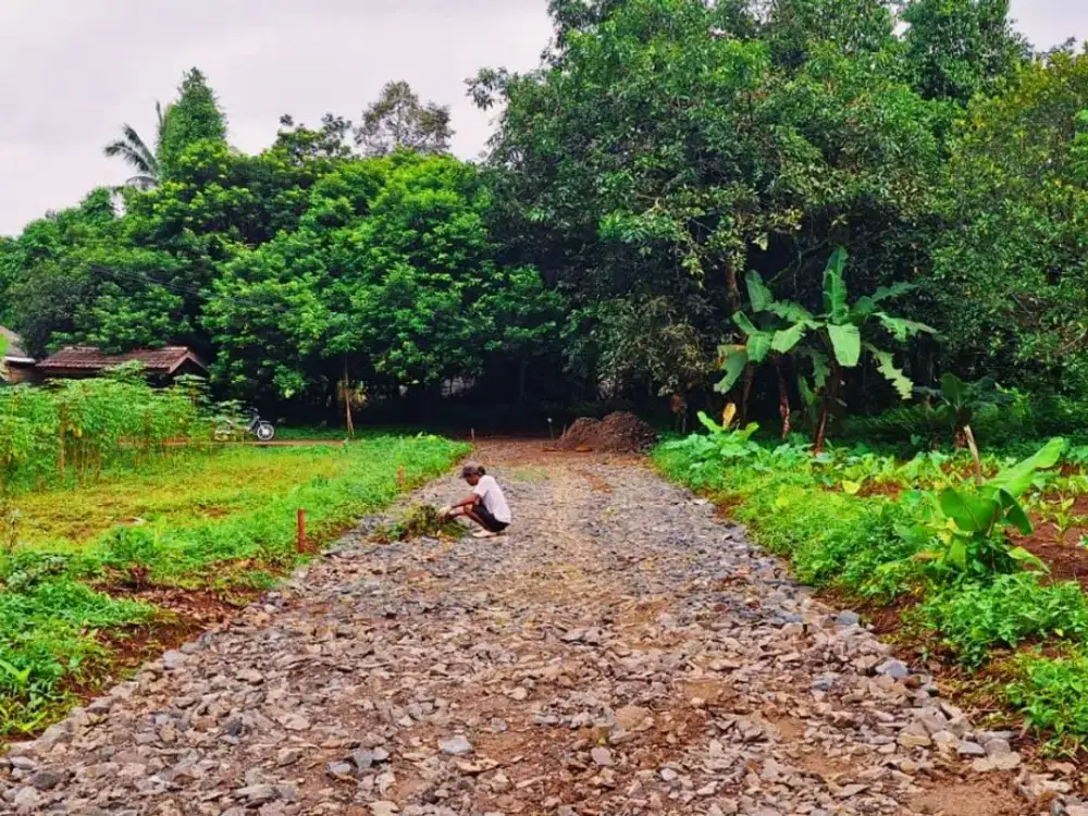 Tanah Kavling Murah 1 Jt-an, Dekat Pintu Tol Burangkeng, SHM