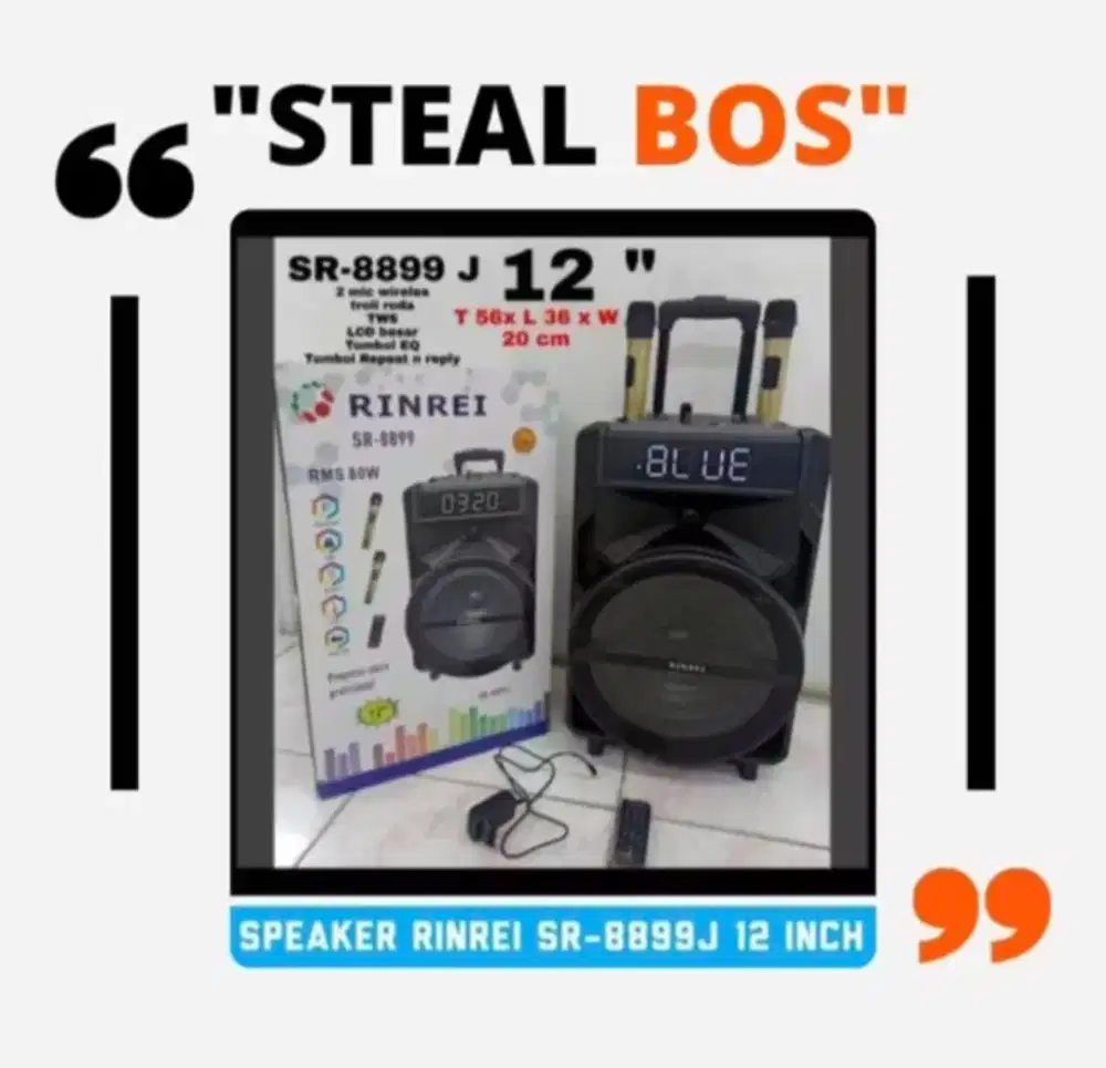 Renrei SR 8899 Speaker Bluetooth