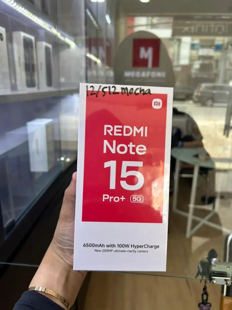 MSI REDMI NOTE 15 PRO+ 5G RAM 12/512GB BARU GARANSI RESMI 15 BULAN