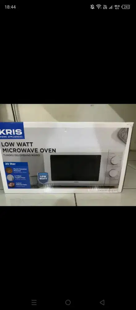 Microwave oven azko kris 20 liter LOW WATT