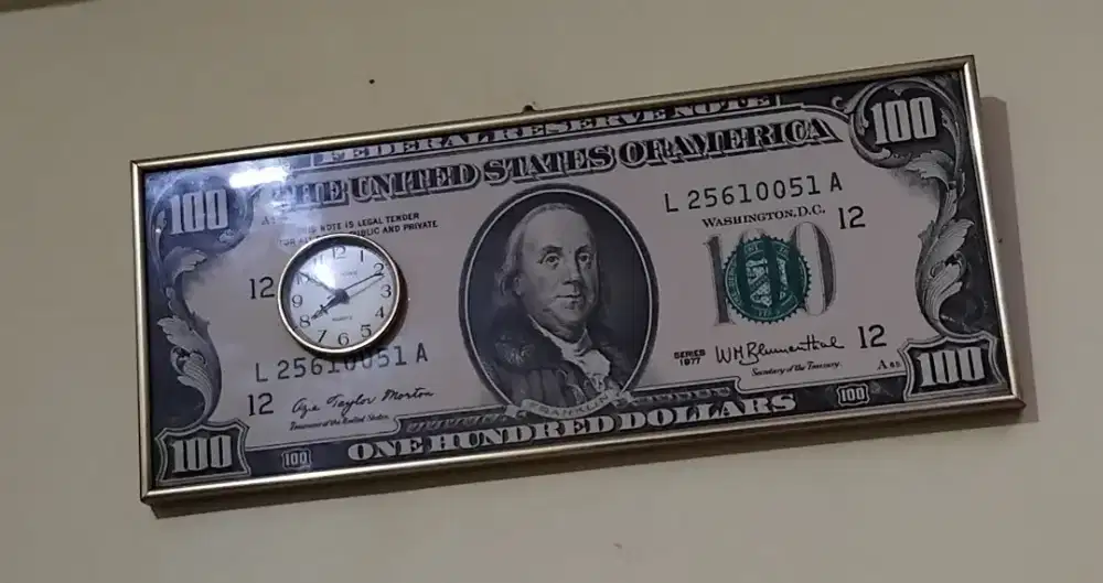 Jual pajangan jam dinding USA