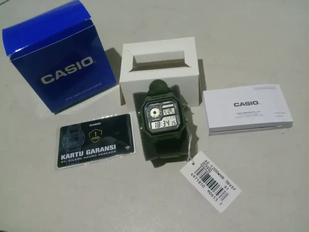 Casio AE 1200 Fullset