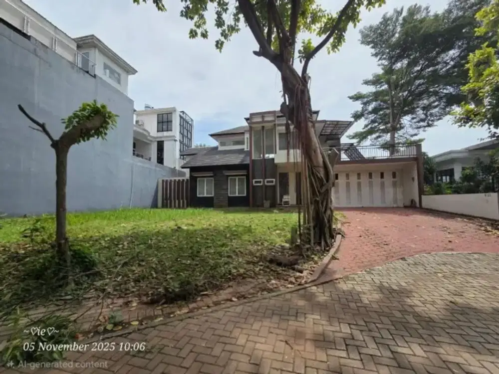 Jual Rumah Luas dan Asri di Kemang Pratama Regency Bekasi