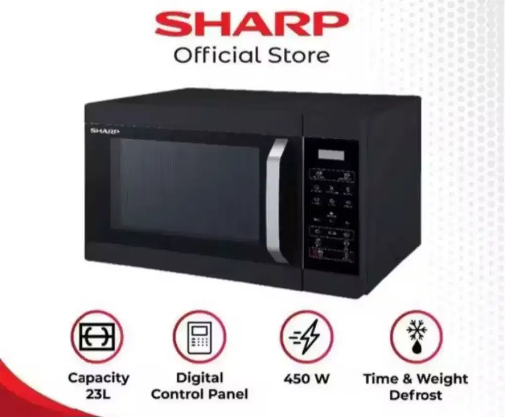 Microwave oven sharp