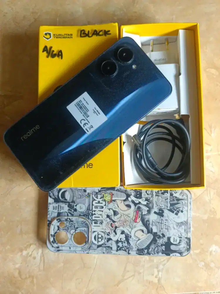 Jual Realme C33 ram4/64 lengkap kondisi msh bagus normal
Bisa tt hp