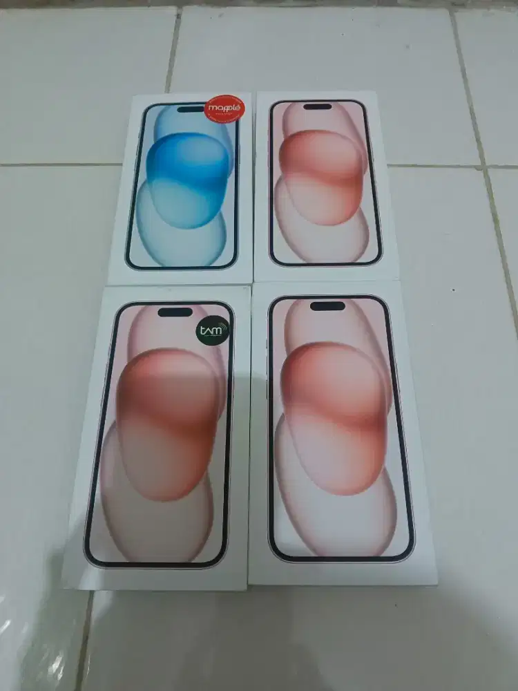 IPHONE 15 128 GB BARU BNIB SEGEL RESMI INDONESIA