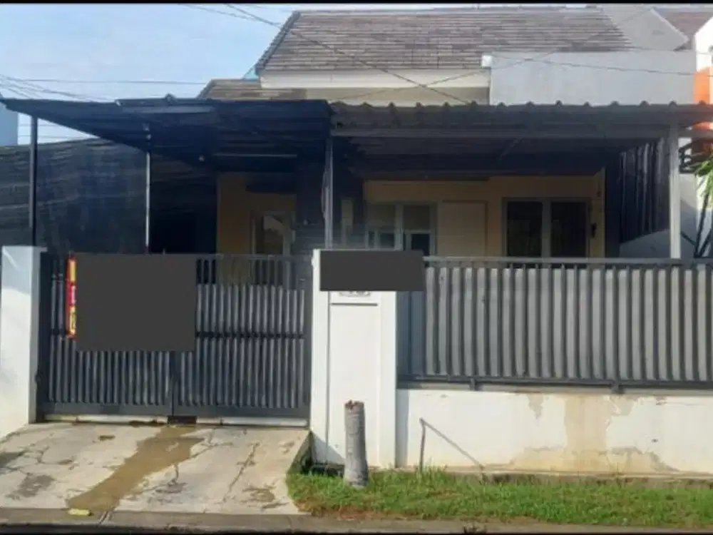 Rumah Hoek Siap Huni di Cluster Ifolia Harapan Indah Bekasi