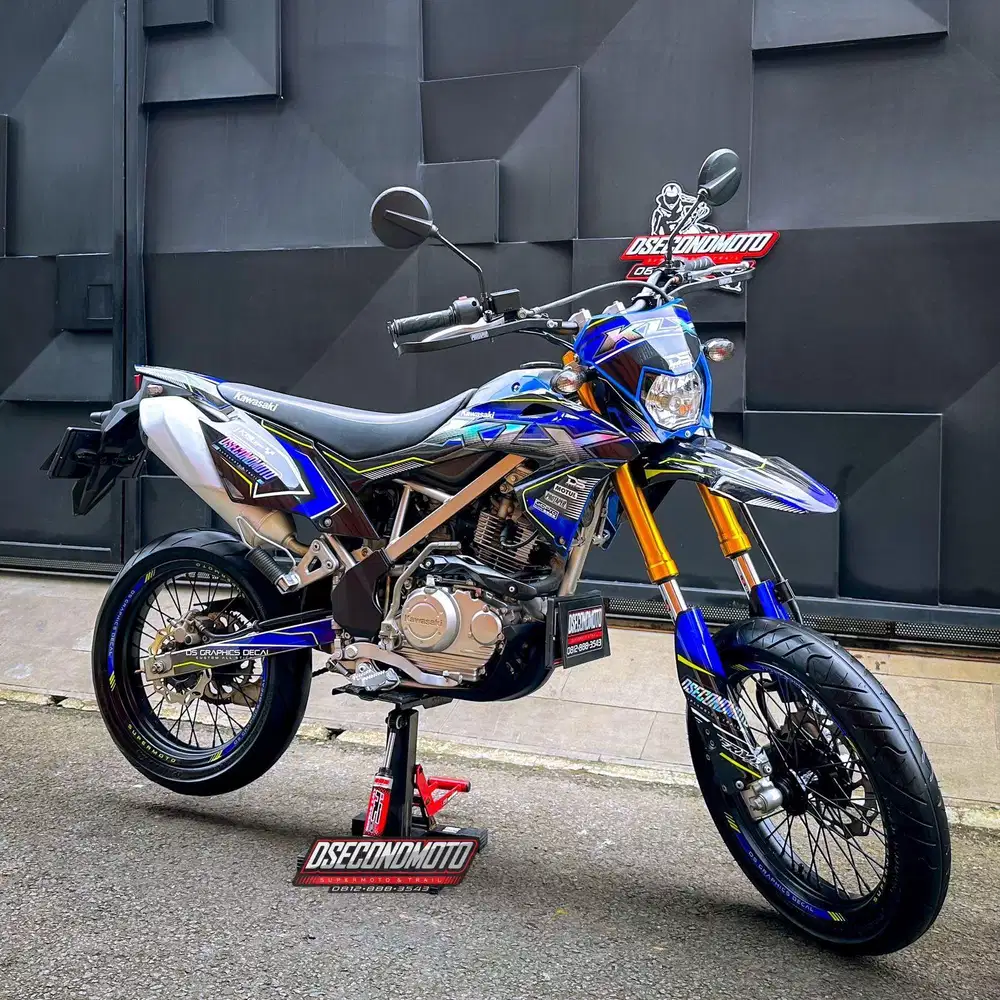 KLX 150 SM TIPE TERTINGGI‼️ MULUS TRAIL SUPERMOTO TERNYAMAN TOURING