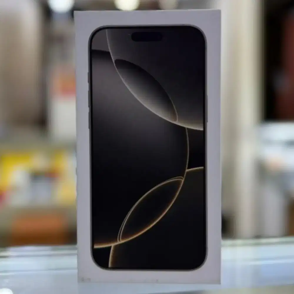 Iphone 16 Pro Max 256GB Natural Titanium BNIB Garansi Resmi Indonesia