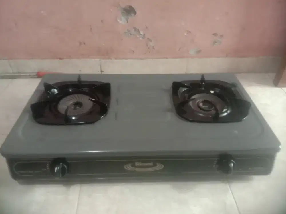 Kompor gs Rinnai 2tungku Tornado normal,yg di jual kompor saja, Bks Ut