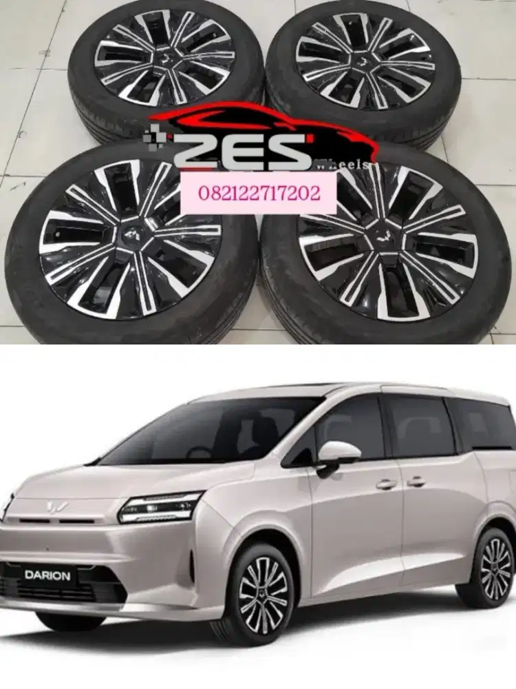 Velg Wuling Almaz Darion R17 Almaz,Darion,Cortez,innova,camry,nav,voxy