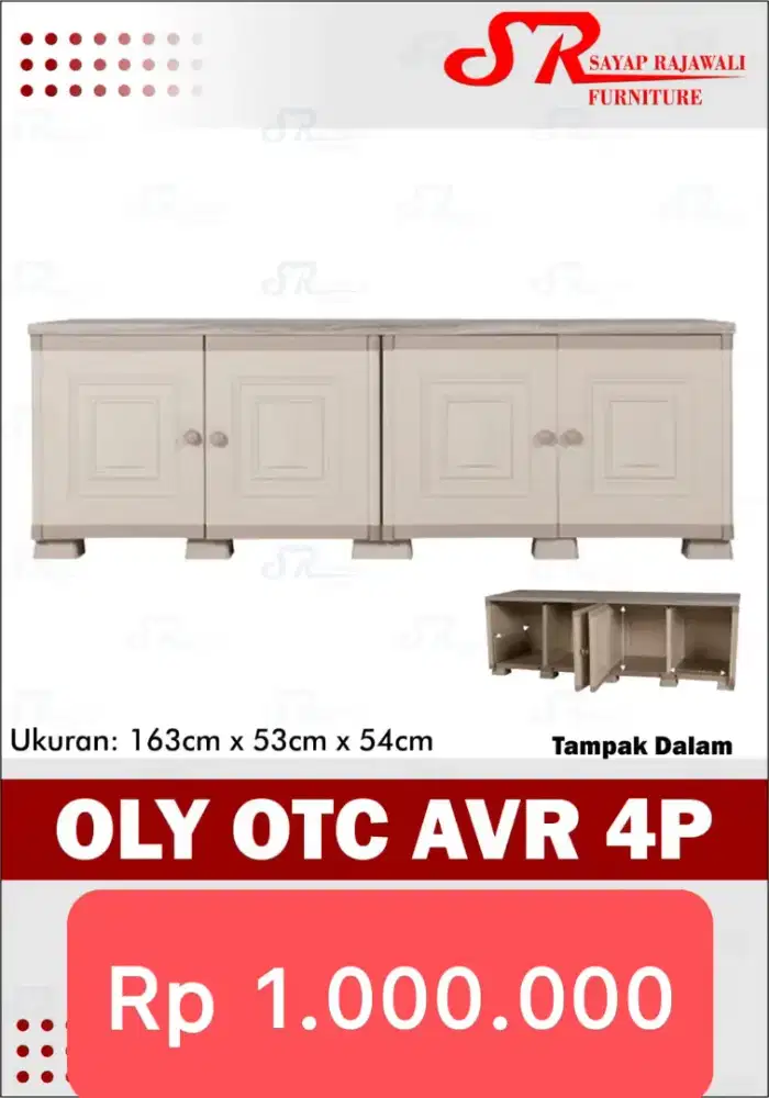 Meja Tv Plastik  Olymplast  OTC Avr Murah Area Jogja (dwi)