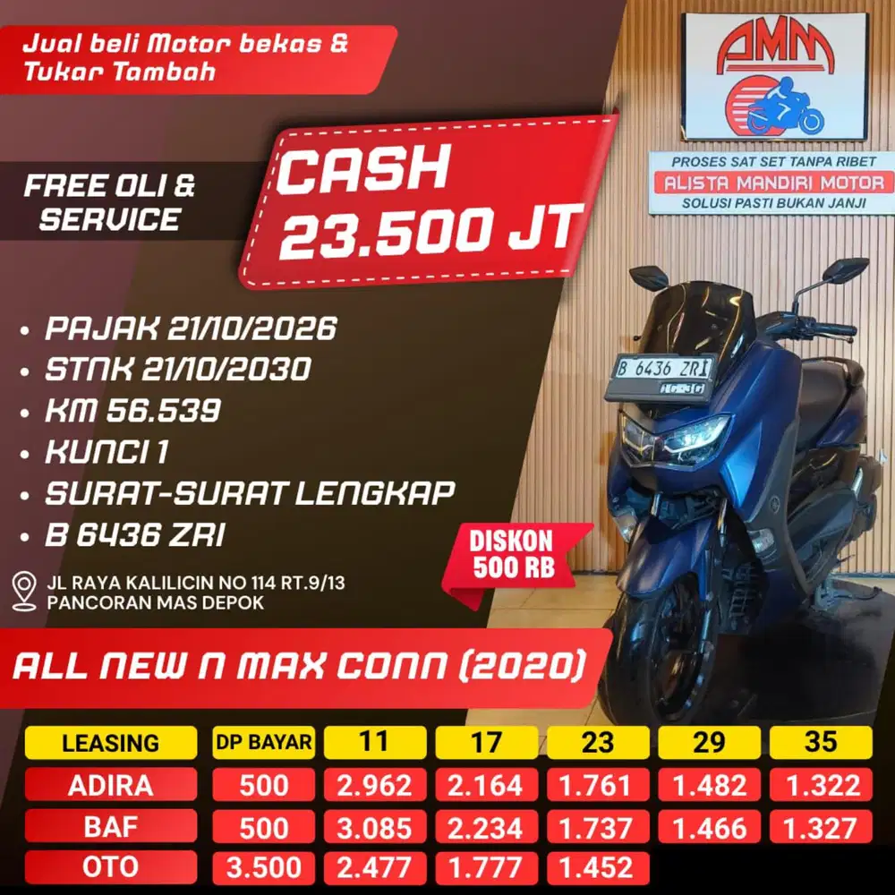 NMAX ALL NEW 2020 BISA NEGO SAMPAI JADI. ON KREDIVO PAYLATER DLL