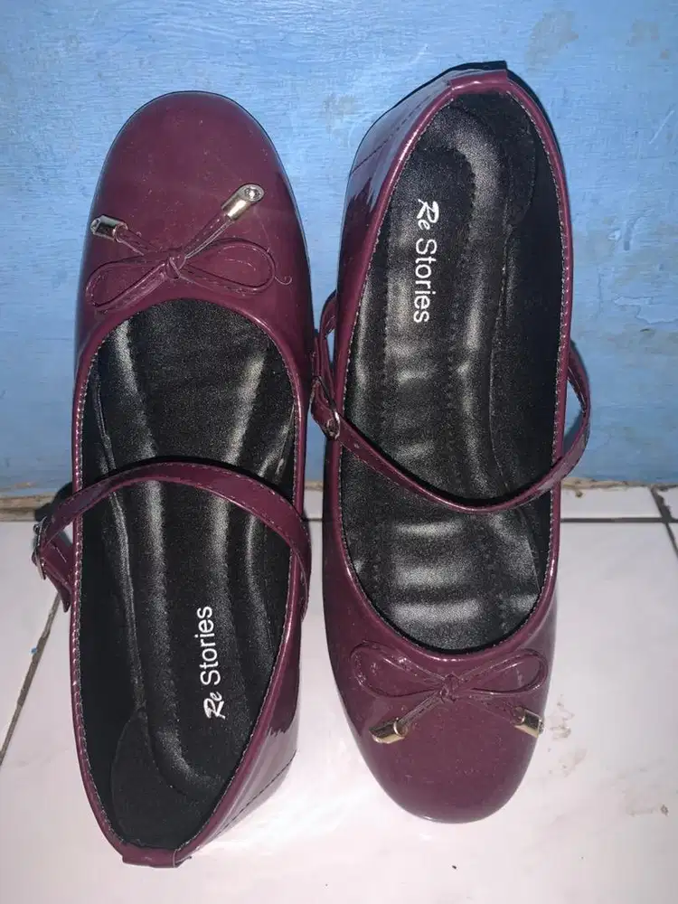 Flatshoes burgundy
