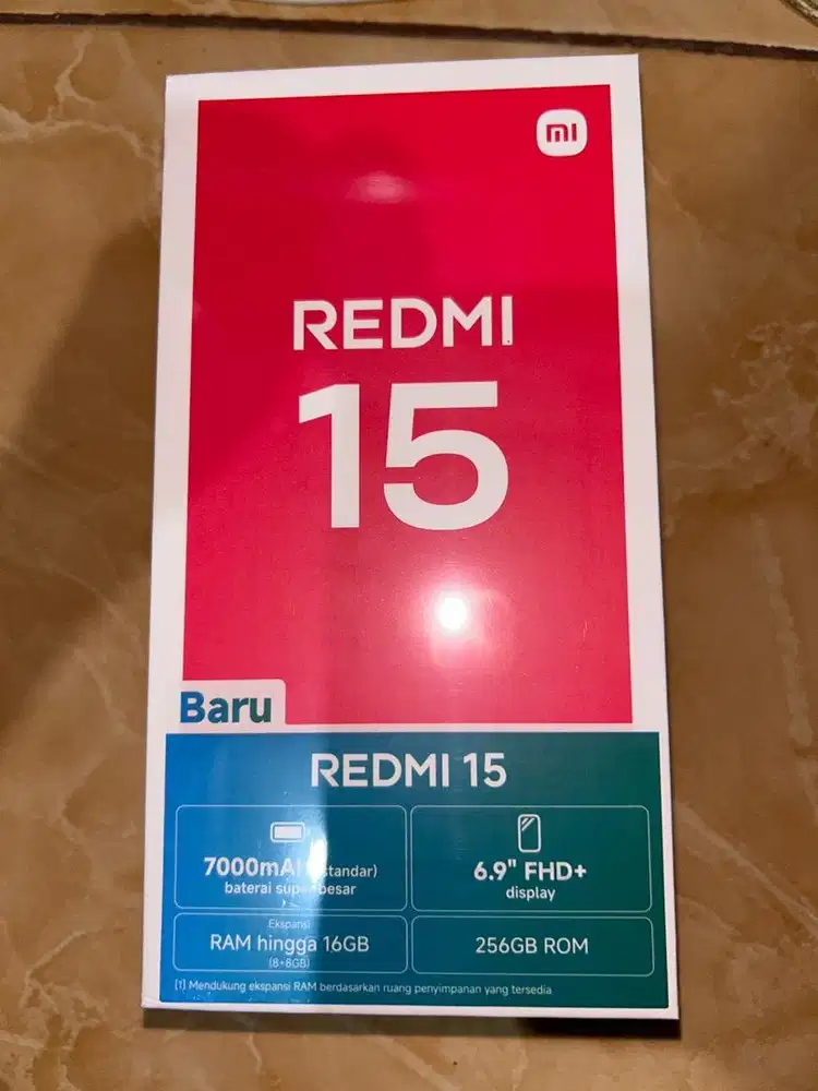 Redmi 15 8/256 baru