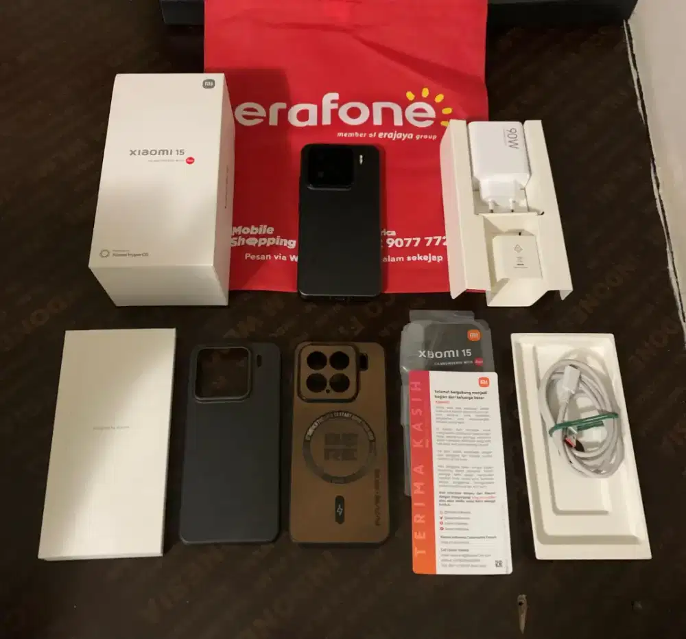 Xiaomi 15 12/512gb Resmi Baru 4 bulan pakai Fullset original