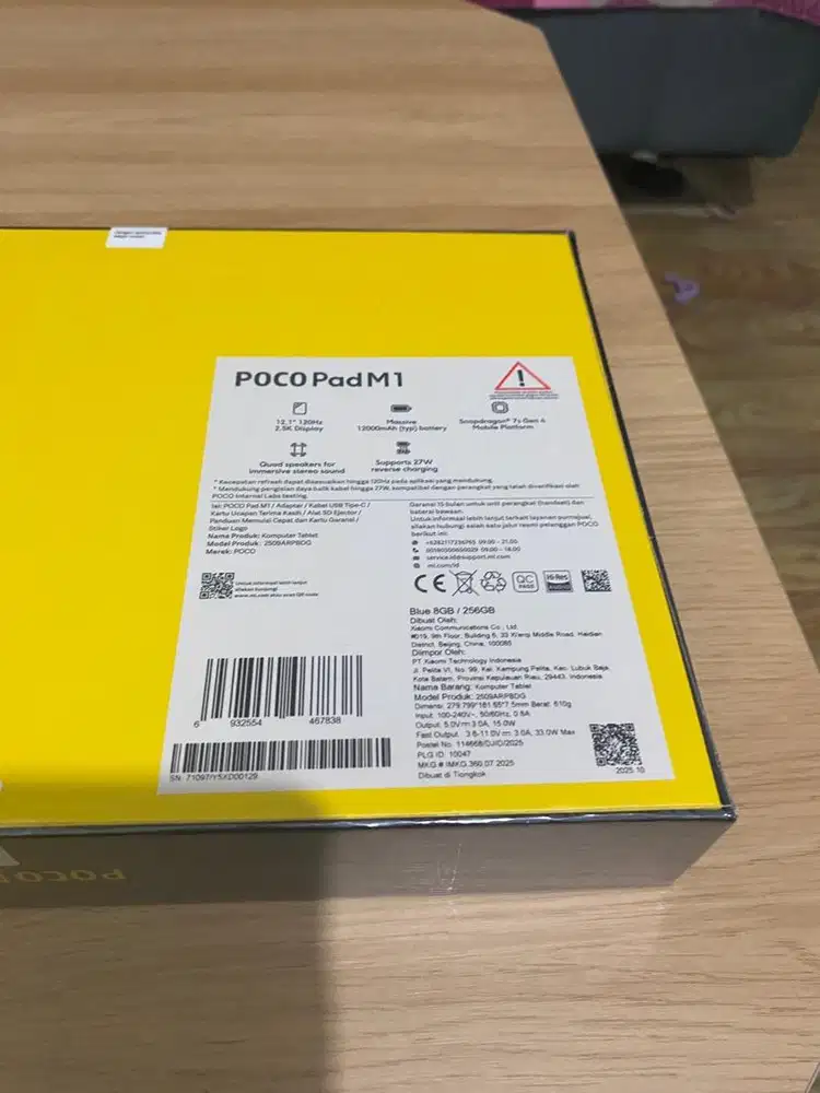 Poco pad m1 baru segel