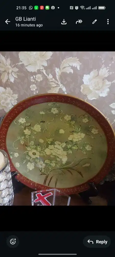 Piring Pajangan Clasik