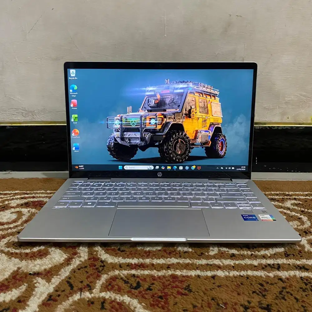 HP X360 Touch i7 1355U RAM 16 GB SSD 512 GB Iris Xe Laptop Flip Second