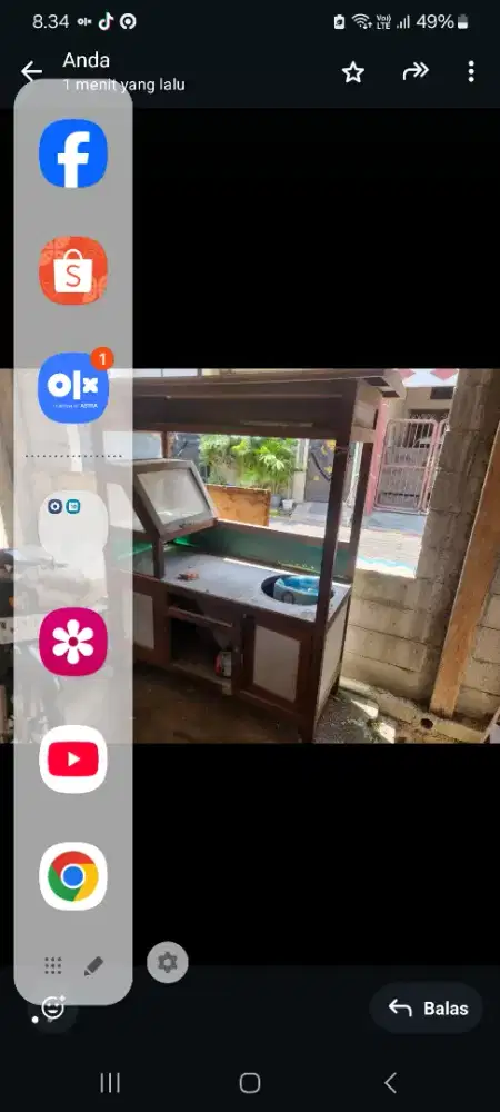 Gerobak rombong soto jati