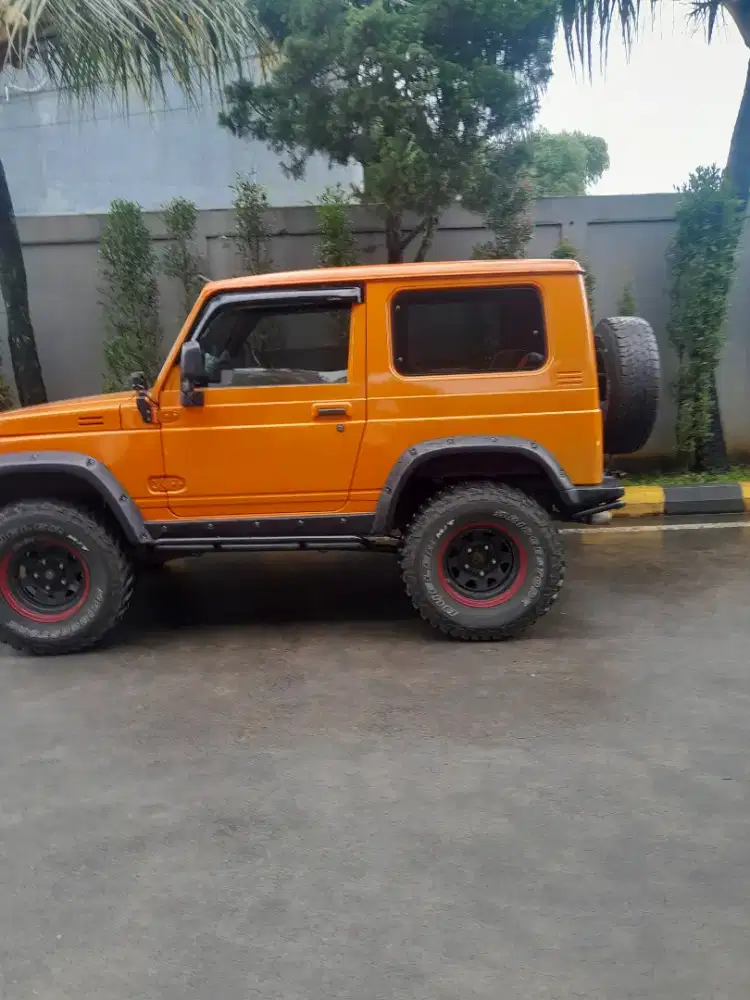 Suzuki katana 96 modif offroad warna joss