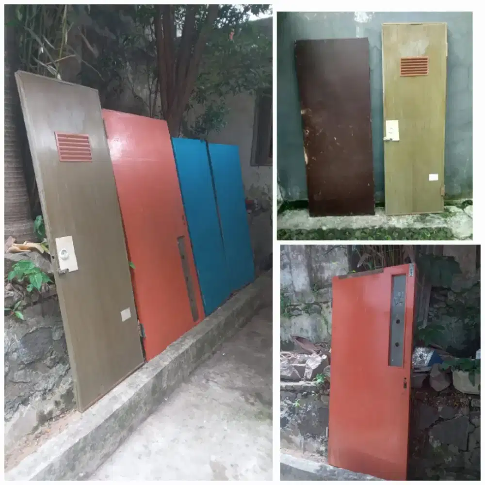 Pintu Kamar Gudabg Toilet Kebun