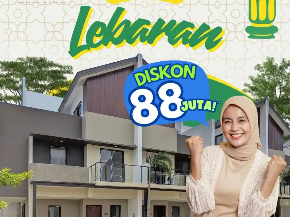 Promo Bank Syariah untuk Rumah Siap Huni Astelia Bintaro hanya 10 menit ke Toll Perigi