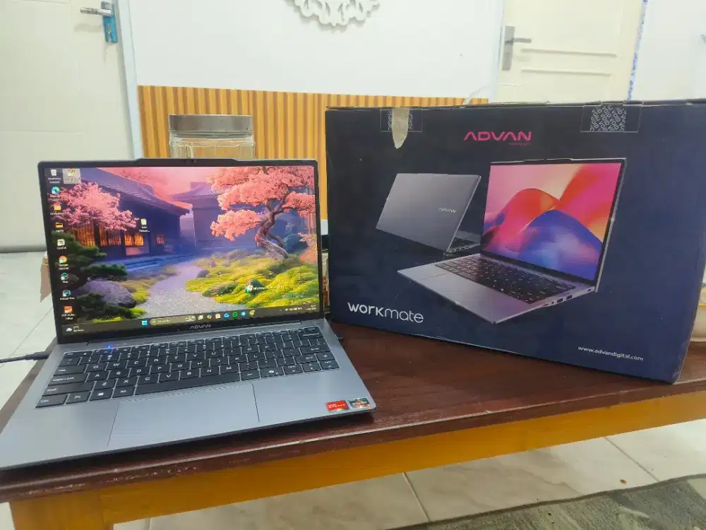Laptop Advan Workmate Amd radeon