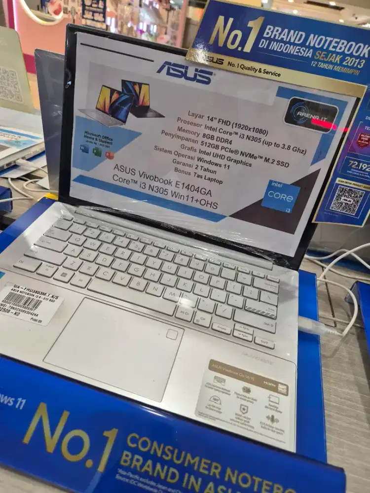 Kredit Laptop Asus Core I3 Bebas 1x Angsuran Free Mouse
