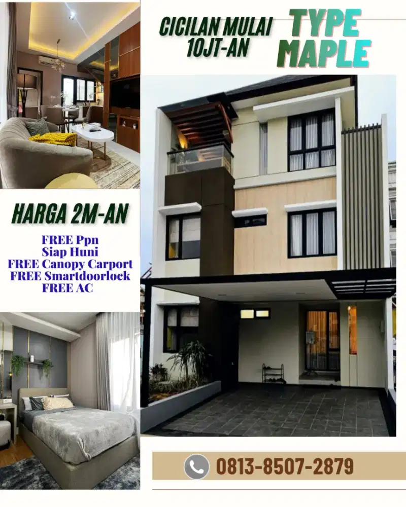 Rumah Ready Di Modernland Cluster Exclusive