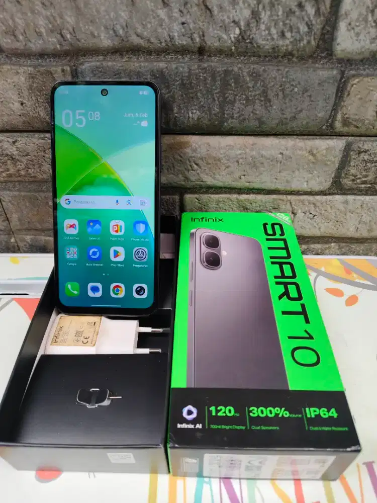 Infinix Smart 10 4/128 Lengkap Orian