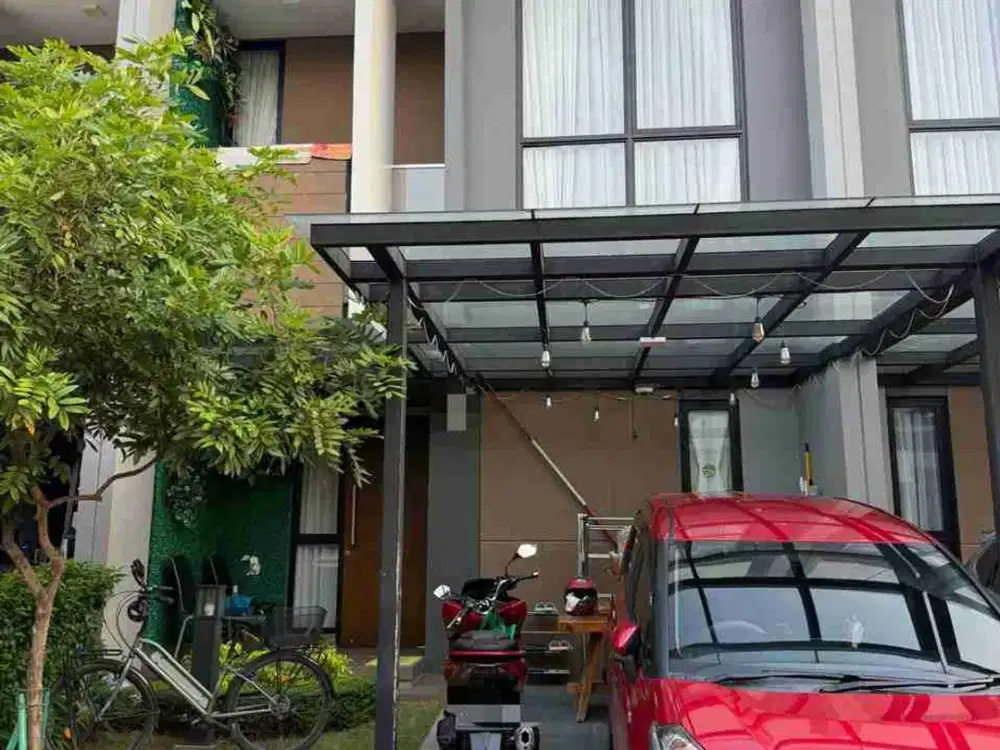 Rumah 2 lantai Siap huni dan bagus full furnish di dalam cluster magenta Summarecon bekasi