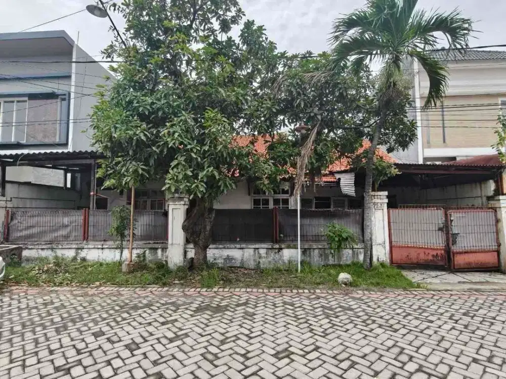 7 juta-an / meter Row jalan lebar‼️Rumah lama medokan asri row jalan lebar