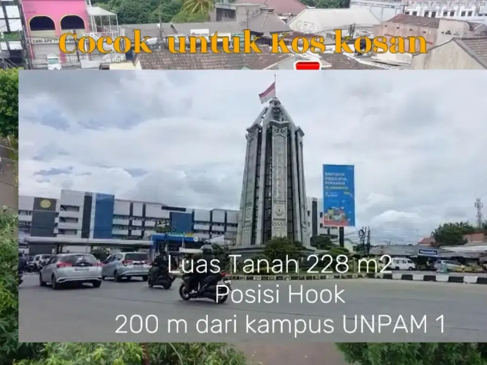 Rumah cocok untuk koskosan dekat kampus, di Pamulang