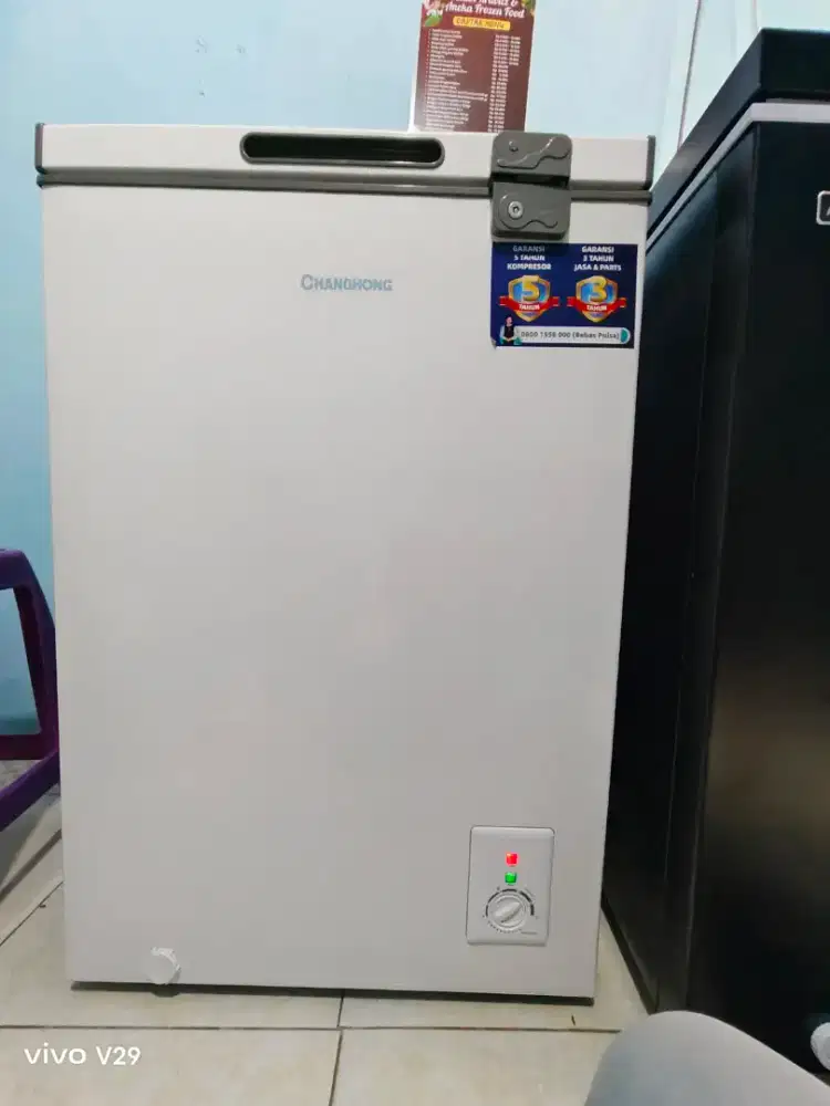 Freezer Box Changhong 110 Liter
